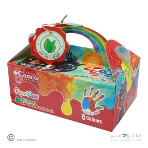 رنگ انگشتی6رنگ  کنکوآنتی باکتری گیاهی