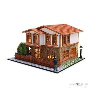 ویلای شمالی سه بعدی اشل