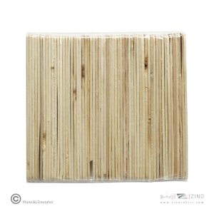 چوب بستنی باریک سفید لوکس صبا متالیک