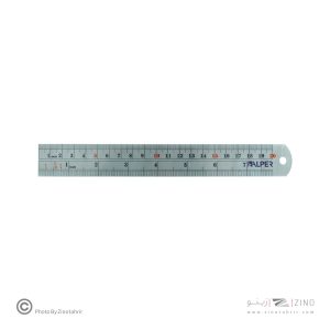 خط کش 20سانت ساده فلزی آلپر