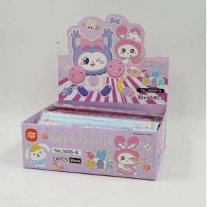 خط کش30سانت فانتزی(آکواریومی تاشو) کد3006