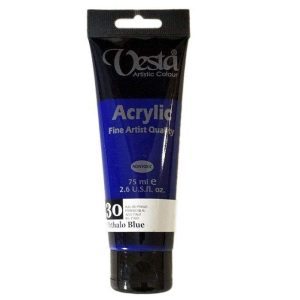 رنگ اکریلیک 75میل وستا کد30