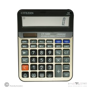 ماشین حساب رومیزی 3صفر 14رقم سی تی ژن کدCT-140N