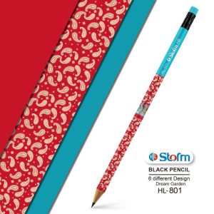 مدادمشکی(بدنه سه گوش)پاکن دار پاستلی استورم کد310311