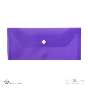 پاکت دکمه دار ملخی بنفش سوپربایند