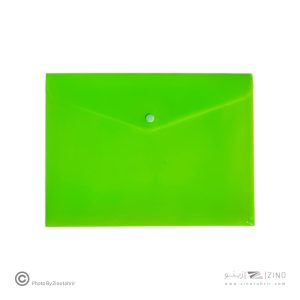 پاکت دکمه دار A4 سبز لیام