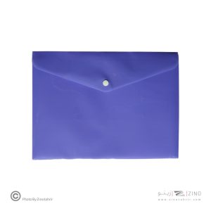 پاکت دکمه دارA4 بنفش لیام
