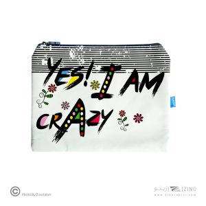 پاکت چرمی A5متوسط زیپ دار درسا آوای تحریر کدPA50202 جدید