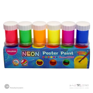 گواش6رنگ نئون اسکول فنز کد92429