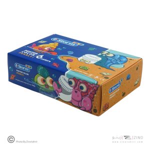 گواش6رنگ صدفی30میل استورم کد500406