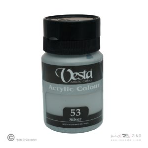 اکریلیک 250میل  وستا کد53نقره ای خاص