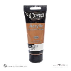 رنگ اکریلیک 75میل رنگ خاص وستا کد66