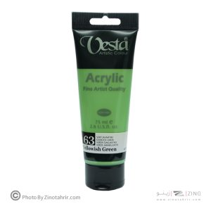 رنگ اکریلیک 75میل رنگ خاص وستا کد63