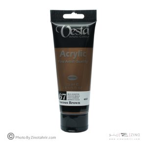 رنگ اکریلیک 75میل رنگ خاص وستا کد67