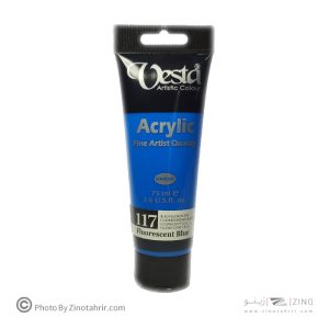 رنگ اکریلیک 75میل رنگ خاص وستا کد117