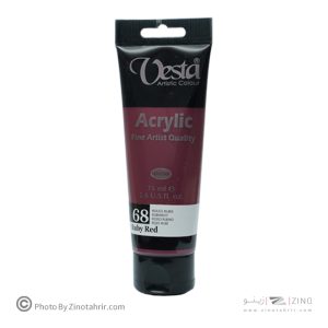 رنگ اکریلیک 75میل رنگ خاص وستا کد68