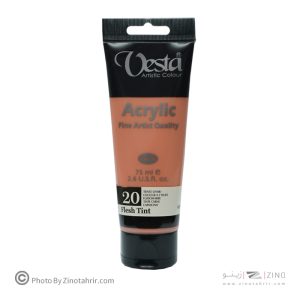 رنگ اکریلیک 75میل وستا کد20