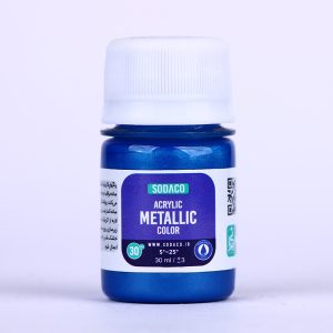 اکریلیک متالیک30میل سوداکو آبی کد00221