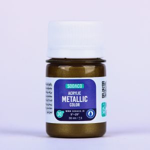 اکریلیک متالیک30میل سوداکو طلایی آنتیک کد00283