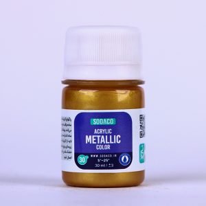 اکریلیک متالیک30میل سوداکو طلایی رویال کد00299