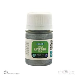 اکریلیک سوپرشاین30میل سوداکو نقره ای کد00195