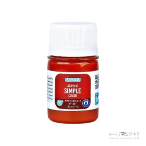اکریلیک ساده30میل سوداکو پرتقالی کد00309
