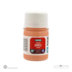 اکریلیک ساده30میل سوداکو گلبهی کد00320