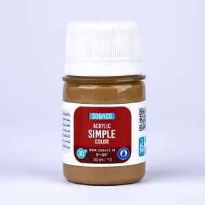 اکریلیک ساده30میل سوداکو نسکافه ای کد00330