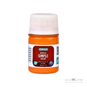 اکریلیک ساده30میل سوداکو مرجانی کد00351