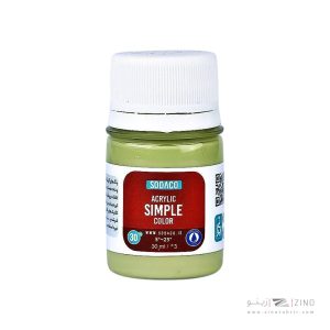 اکریلیک ساده30میل سوداکو سدری روشن کد00357