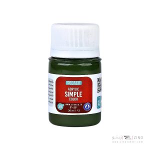 اکریلیک ساده30میل سوداکو زیتونی کد00359