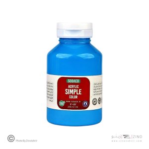 اکریلیک ساده250میل سوداکو آبی کد03321