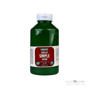 اکریلیک ساده250میل سوداکو سبز کد03337