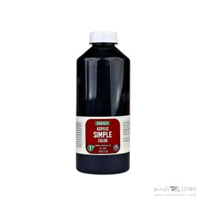 اکریلیک ساده1000میل سوداکو مشکی کد05324