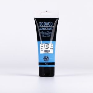 اکریلیک ساده تیوپی75میل سوداکو آبی روشن کد08310