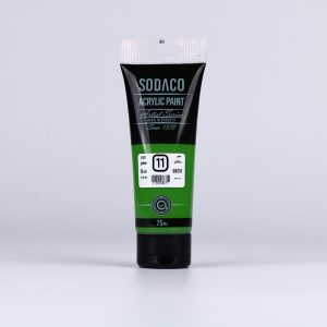 اکریلیک ساده تیوپی75میل سوداکو سبز روشن کد08311