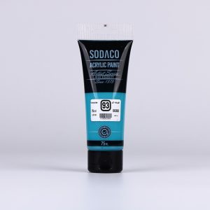 اکریلیک ساده تیوپی75میل سوداکو فیروزه ای کد08393