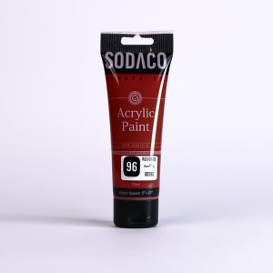 اکریلیک ساده تیوپی75میل سوداکو رد اکسید کد08396
