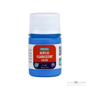 اکریلیک فلورسنت 30میل سوداکو آبی کد00710