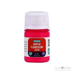 اکریلیک فلورسنت 30میل سوداکو سرخابی کد00728