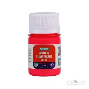 اکریلیک فلورسنت 30میل سوداکو صورتی کد00794