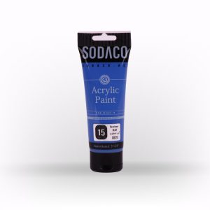 اکریلیک ساده تیوپی75میل سوداکو آبی سرولین کد08315