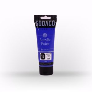 اکریلیک ساده تیوپی75میل سوداکو آبی لاجوردی کد08316