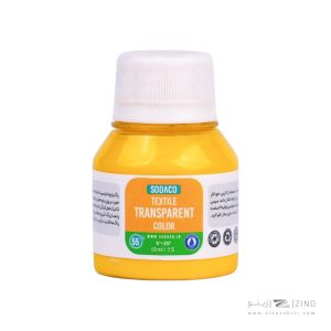 رنگ پارچه55میل سوداکو زرد ترنسپرنت کد02808