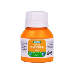 رنگ پارچه55میل سوداکو زرد هندی ترنسپرنت کد02809