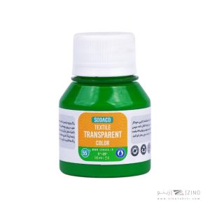 رنگ پارچه55میل سوداکو سبز روشن ترنسپرنت کد02811