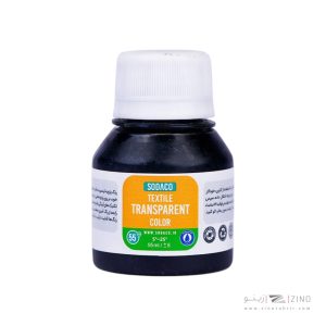 رنگ پارچه55میل سوداکو مشکی ترنسپرنت کد02824