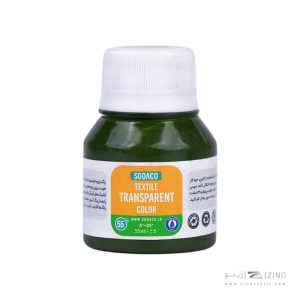 رنگ پارچه55میل سوداکو زیتونی ترنسپرنت کد02839