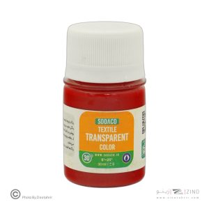 رنگ پارچه30میل6رنگ ترنسپرنت سوداکو کد02800