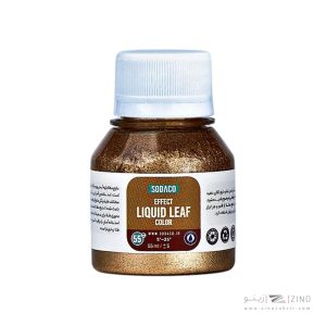 رنگ افکت55میل مایع مطلا سوداکو طلایی کاهی کد00088